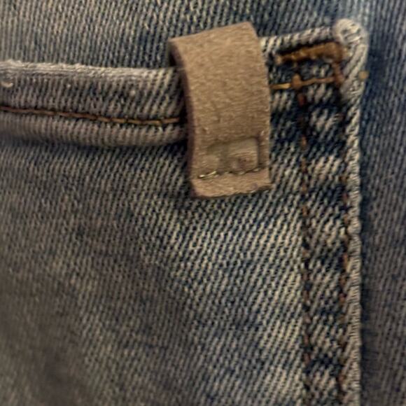 Joe's Jeans Honey High Rise Curt Bootcut Distressed Light Blue Denim Jeans - Picture 6 of 6